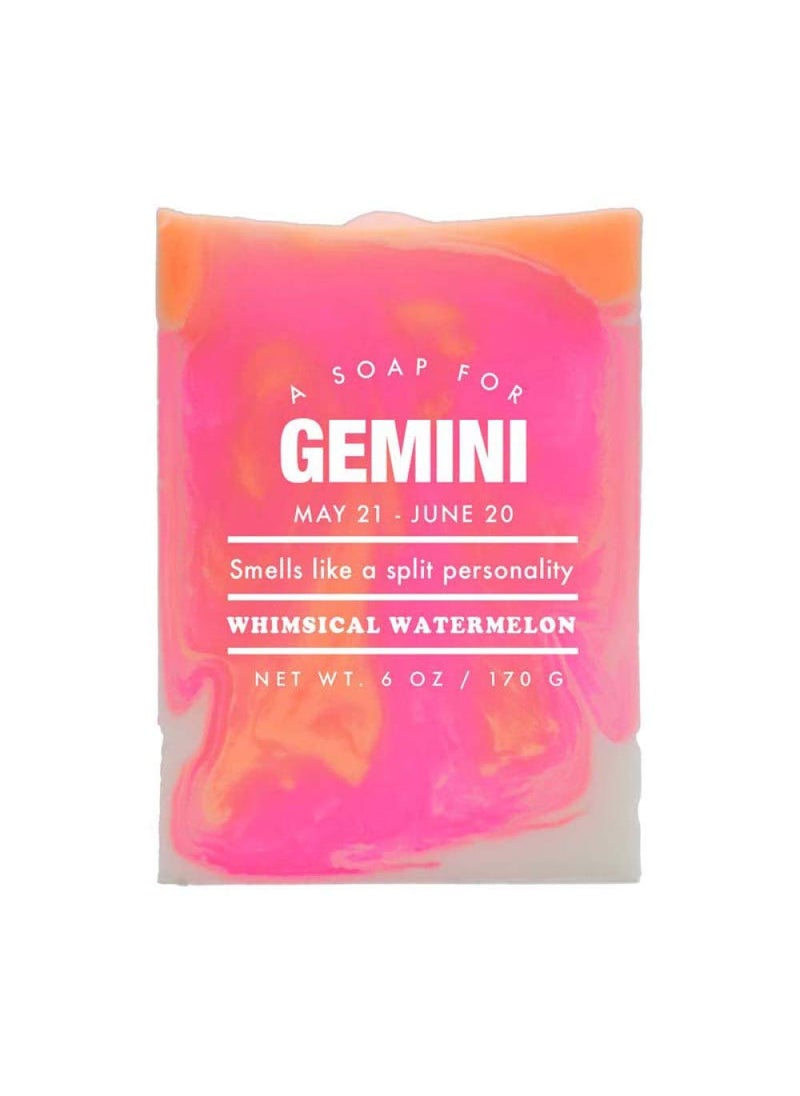 Whiskey River Soap Co. Astrology 6 Ounce Bar Soap  Gemini 
