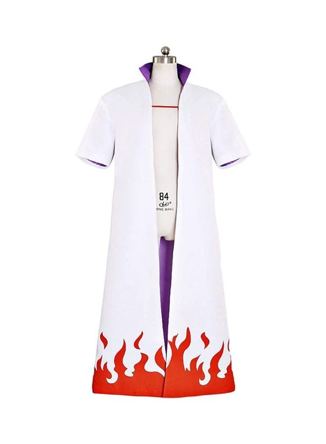 NIBEMINENT Naruto Shippuden 4th Hokage Cloak Costume XL - Image 1