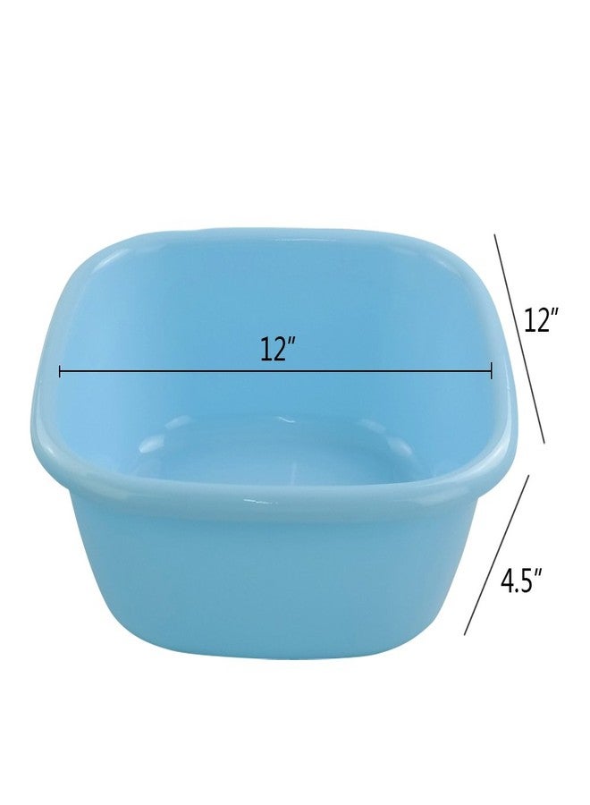 Wekioger 8 Quart Dish Pan Basin, 3-Pack, Colorful - Image 2