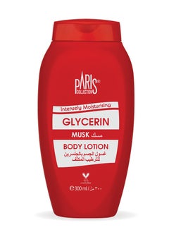 Paris Collection Glycerin Musk Body Lotion Unisex 300ml  - Image 1