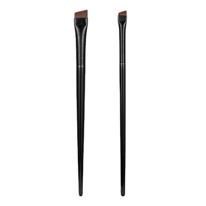 Eyeliner brush flat head oblique angle eyebrow brush eye lie silkworm eyebrow powder cover
Flawless makeup brush - Image 1