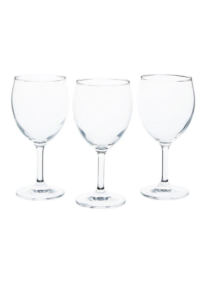 Bormioli Rocco Rocco 3Piece Stem Water Glass Set Clear 
