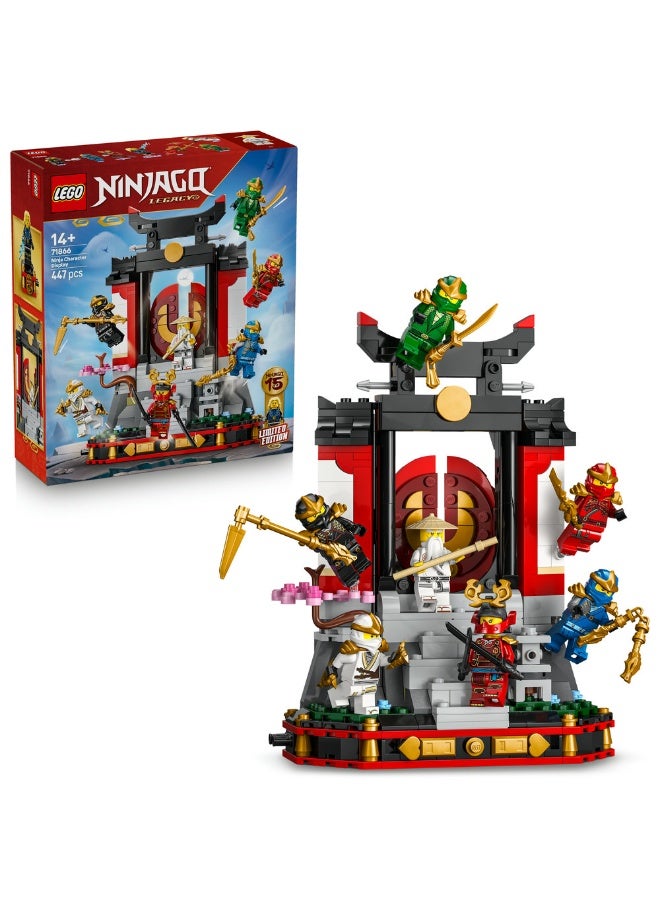 LEGO NINJAGO Ninja Character Display 15th Anniversary 71866 (Age 14+, 447 Pieces) - Image 1