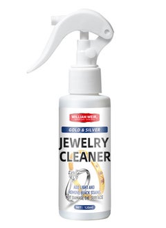 WILLIAM WEIR 120ml Jewelry Cleaner for Jewelry Watch Rust Cleaner Spray Anti Tarnish Quick Jewelry Cleaning Spray Jewelry Cleaner Solution Liquid  - Image 2