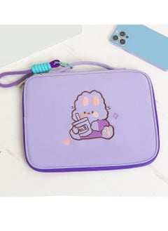 General IPad Sleeve 9-11 Inch Tablet Sleeve,iPad Pouch for Women and Men, Cute iPad Air Sleeve, iPad Sleeve 11 Inch Tablet Case, 10 Inch Tablet Sleeve iPad Air, iPad Pro 11 Travel Case（Purple）  - Image 1