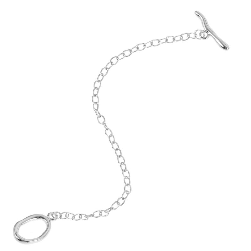 Silver T Bar Toggle Clasps 5Pcs For Necklace Bracelet DIY Jewelry Making - Image 4
