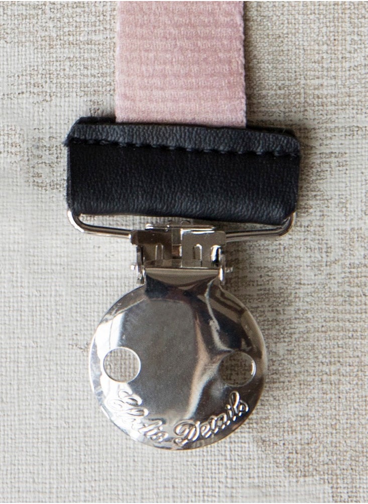 Elli Junior Elodie Details -  Pacifier Clip - Faded Rose  - Image 3