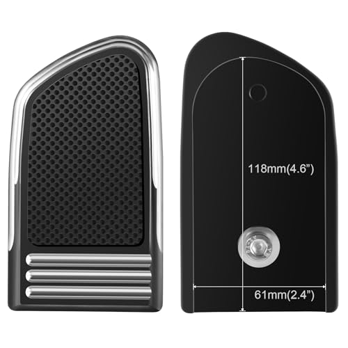 HEYOMOTOR Brake Pedal Pad Cover for Harley Touring Road King Street Glide 19802023 Softail FL Slim Heritage Fatboy 19862017 Dyna FLD 20122016 - Image 3