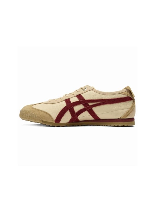 Onitsuka Tiger MEXICO 66 Sports Round Toe Lace Up Anti Slip And Wear-Resistant Low Cut Casual Shoes For Men And Women - Image 1