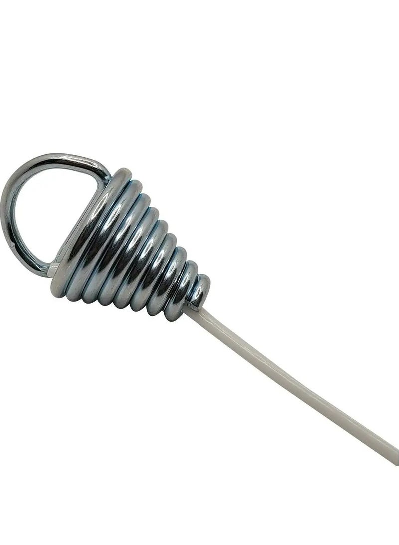 SYOSI Retractable Clothesline Outdoor Cord 49 Feet - Easy Hanging Clothes Lines - Heavy Duty 30LBs Weight Capacity Clothes Line - Easy DYI Installation - Also Ideal for Indoor - Space Saving and Practical - Image 4