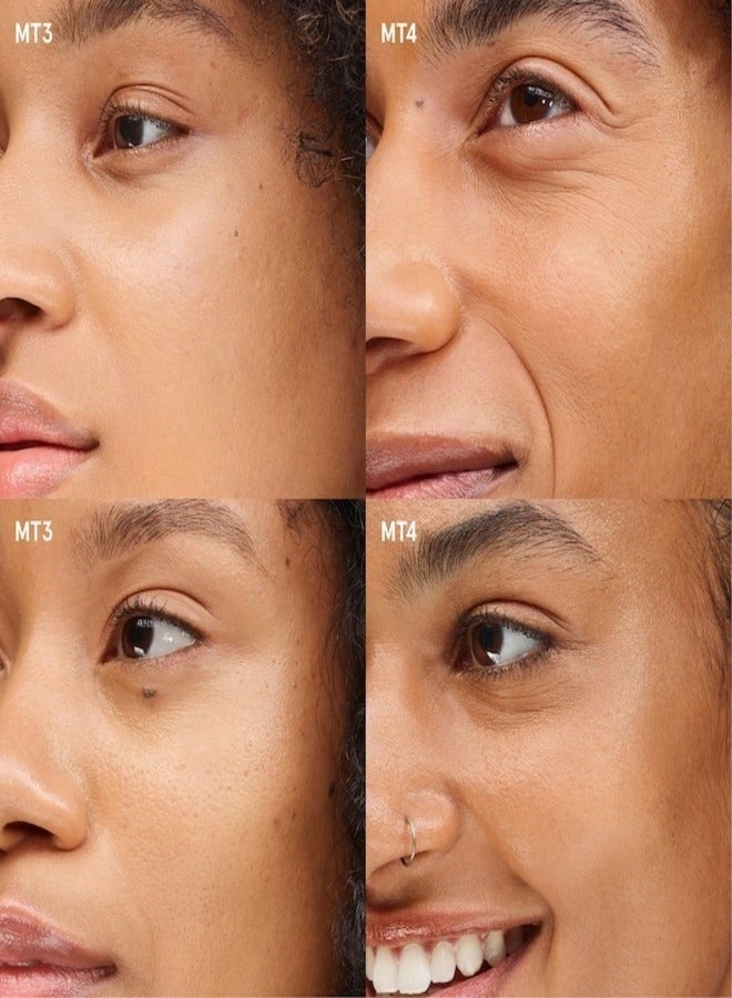 جلوسير كريم أساس سائل لامع - تغطية قابلة للبناء، لون أسمر متوسط ​​3 - لون أساسي ذهبي 30 مل - Image 5