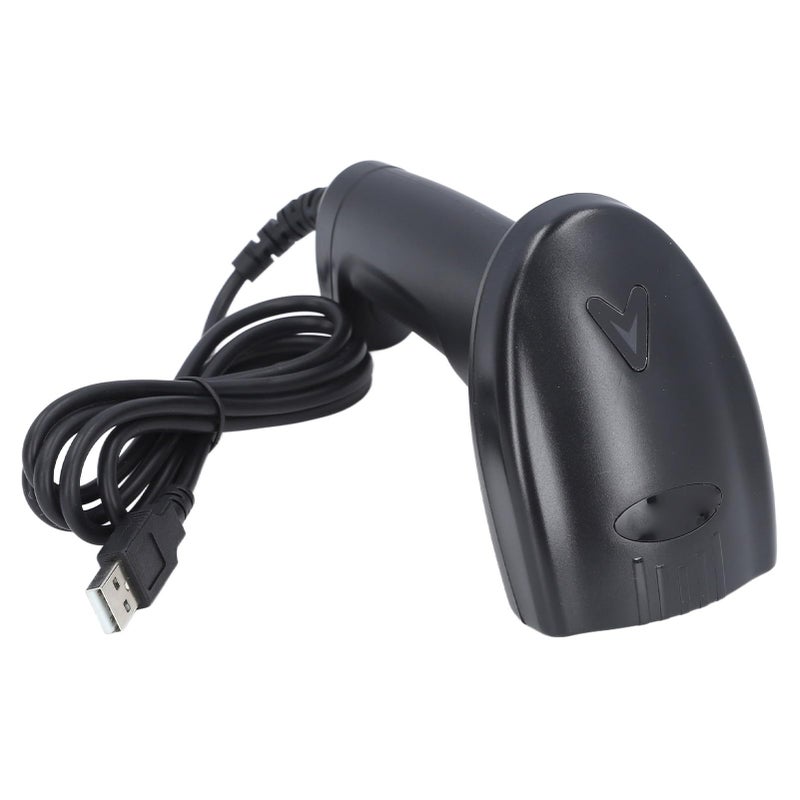 ماسح الباركود السريع عالي السرعة USB سلكي، قارئ يدوي أحادي وثنائي الأبعاد للبيع بالتجزئة والخدمات اللوجستية - Image 5
