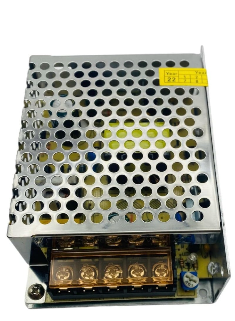 Lucky Sky Power Supply 1PC AC 220V to DC  12V 5 Regulated Transformer Switching Power Supply Driver for LED Strip Light, CCTV, Radio, Computer Project. (12V 5A) - Image 2