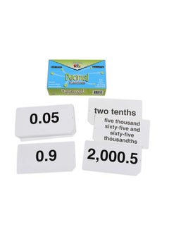 Learning Advantage 8658 Decimal Flash Cards  - Image 1