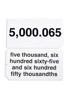Learning Advantage 8658 Decimal Flash Cards  - Image 2