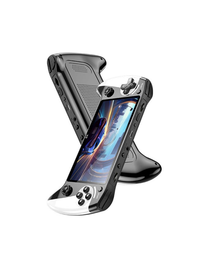 X9 Handheld Game Machine 5.5 Inch Large Screen Arcade 8 Simulator Portable Handheld Retro GBA-Model:X9 Black And White - Image 5