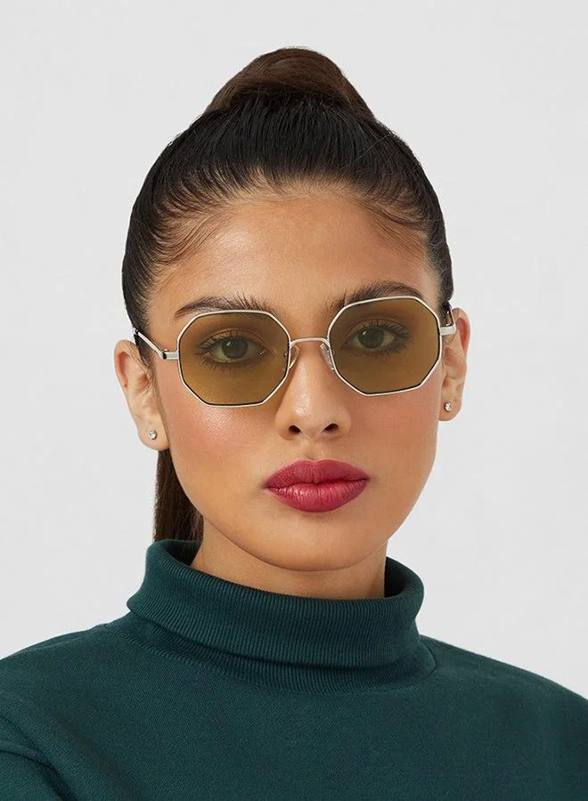 Blackout BlackOut FAMOUS,Unisex Hexagon UV400 Sunglasses