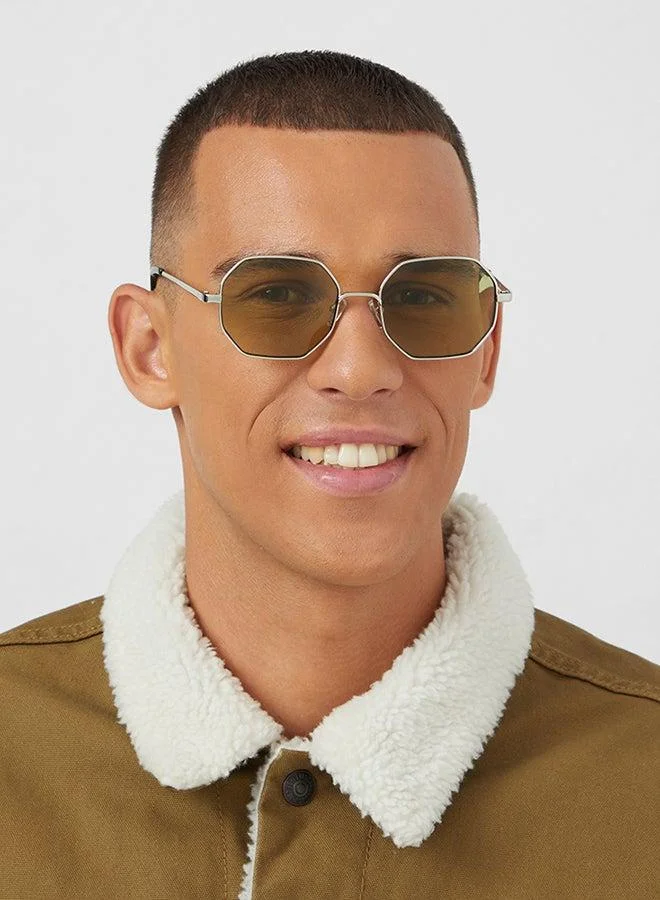 Blackout BlackOut FAMOUS,Unisex Hexagon UV400 Sunglasses