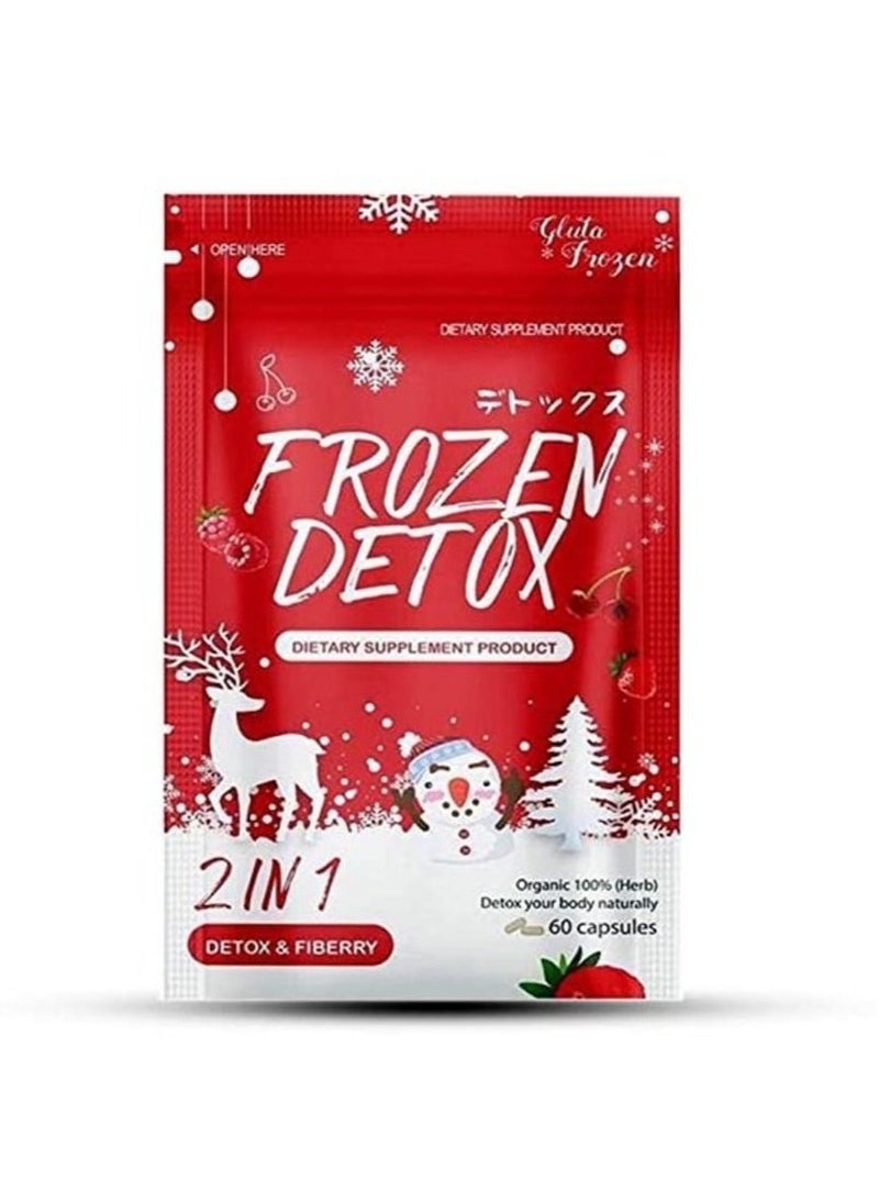 Frozen Collagen - Frozen Detox Capsule For Slimming & Reducing Weight Quickly 60 Capsules - Image 1