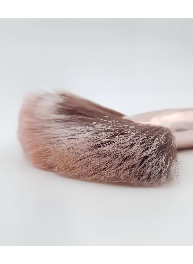 MOMENT Make Up Brushes, 8Pcs Premium Cosmetic Makeup Brush Set For Foundation Blending Blush Concealer Eye Shadow, Cruelty-Free Synthetic Fiber Bristles  - Image 3