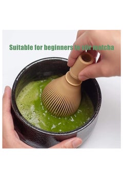 Oasisgalore 2 Pack Silicone Matcha Whisks in Green and Yellow, for Tea Ceremony and Matcha Preparation.  - Image 3