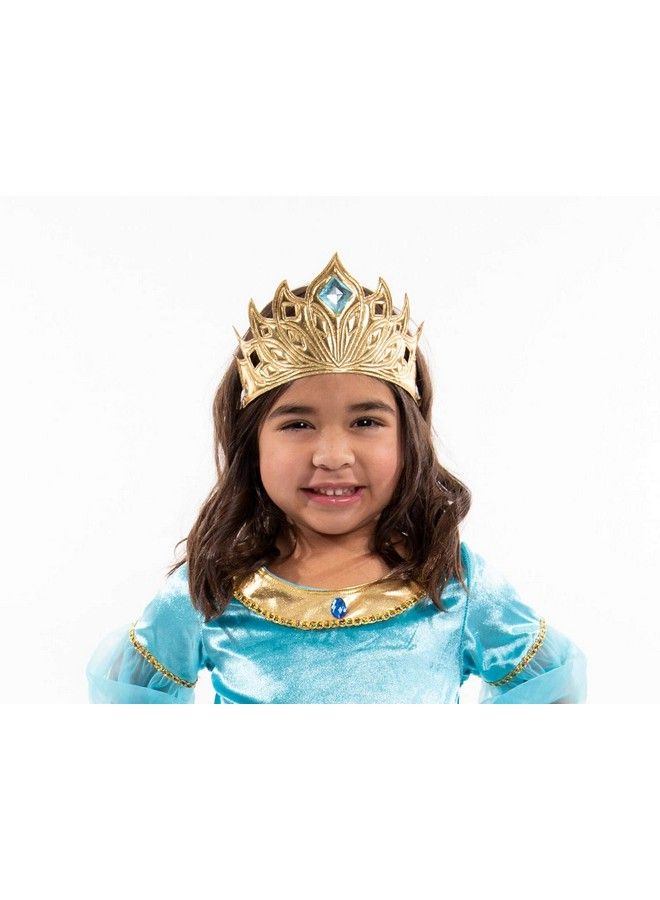Little Adventures Soft Queen And Princess Crowns (Gold Oasis Princess Crown) - Image 4
