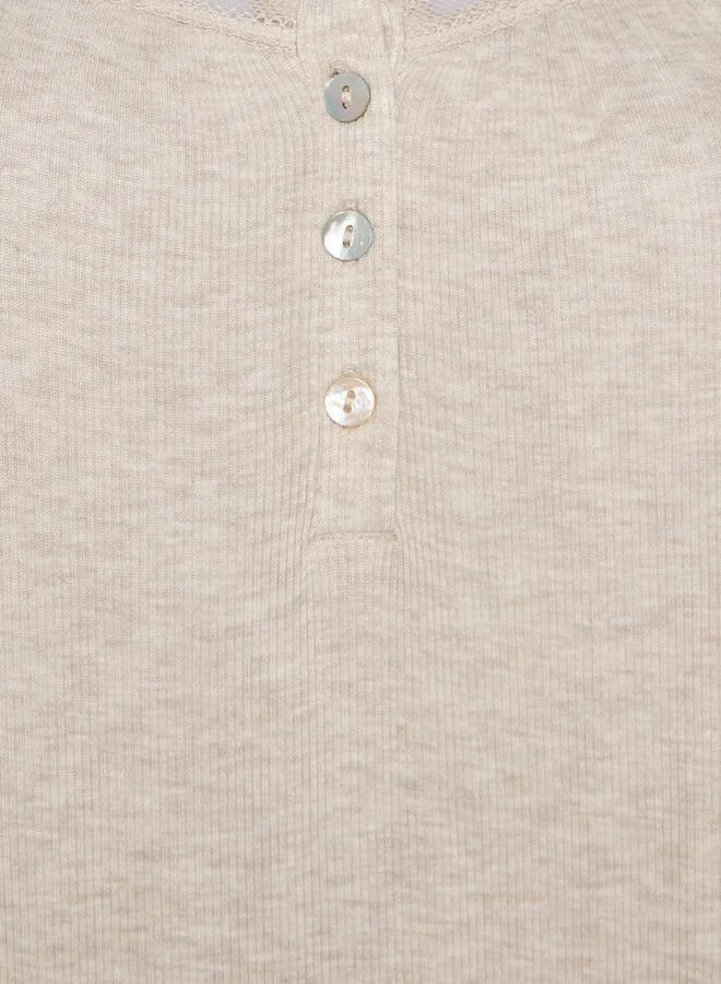 Splash FAV Night Gown Short Sleeve Textured