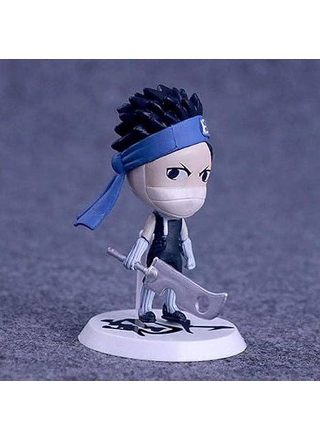 General 6 pieces/set anime naruto doll naruto sakura kakashi sasuke white zabuza naruto anime character action figure anime character model  - Image 5