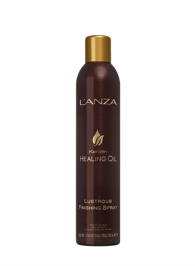 L'anza Keratin Healing Oil Lustrous Finishing Spray, Boosts Shine and Volume While Deeply Hydrating the Hair from Roots to Tips, For a Grease-free, Frizz-free, Relaxed hair (10.6 Ounce) - Image 1