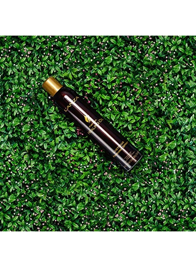 L'anza Keratin Healing Oil Lustrous Finishing Spray, Boosts Shine and Volume While Deeply Hydrating the Hair from Roots to Tips, For a Grease-free, Frizz-free, Relaxed hair (10.6 Ounce) - Image 2