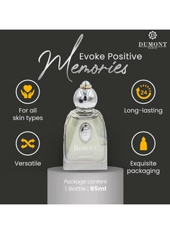 DUMONT PARIS Dumont BOROUJ Spiritus Unisex Eau de Perfume, 85 ml  - Image 3