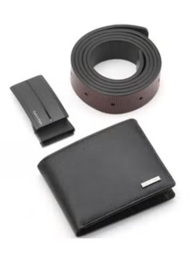 CALVIN KLEIN JEANS PLUS Calvin Klein Wallet-Belt Set For Men  - Image 1