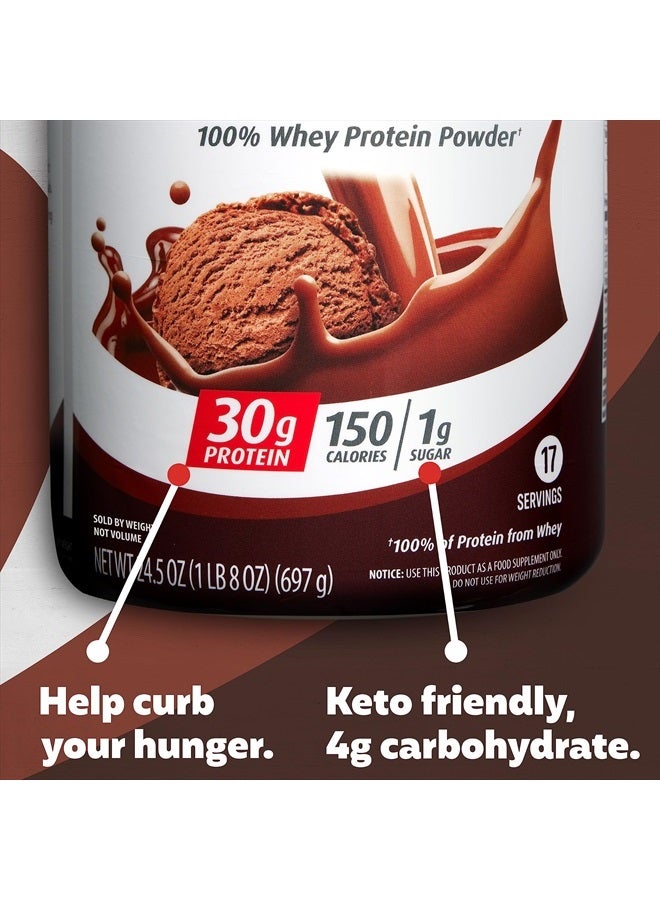 Premier Protein Powder, Chocolate Milkshake, 30g Protein, 1g Sugar, 100% Whey Protein, Keto Friendly, No Soy Ingredients, Gluten Free, 17 Servings, 23.9 Ounce (Pack of 1) - Image 3