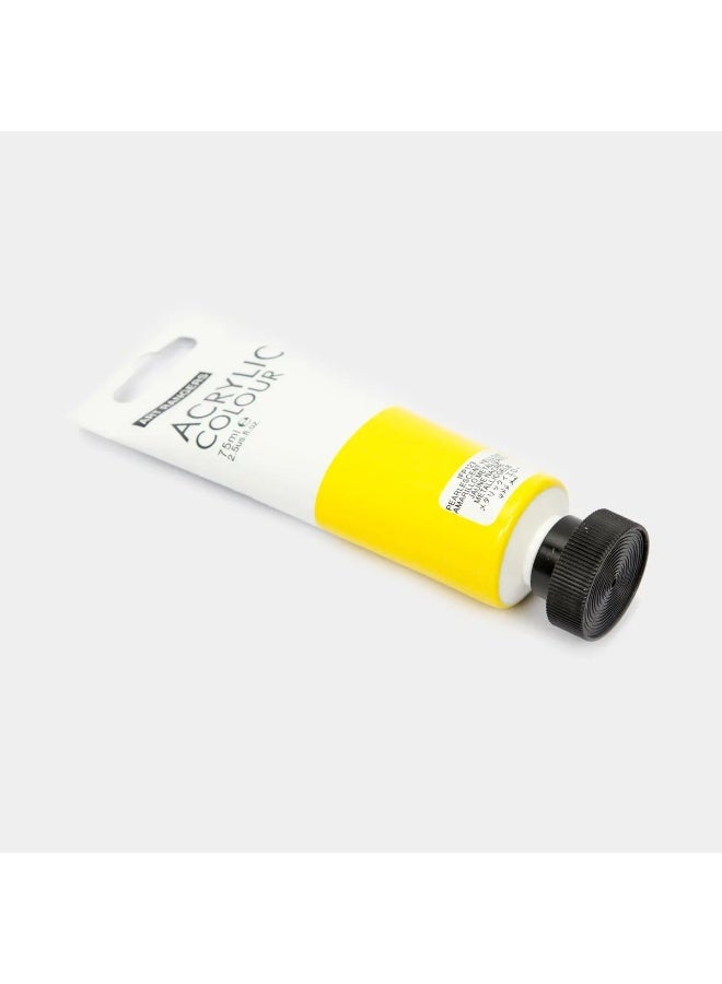 ART RANGERS Acrylic Colour – Pearlescent Yellow 75ml | High-Quality Metallic Paint for Art & Craft - IFP123 - Image 3