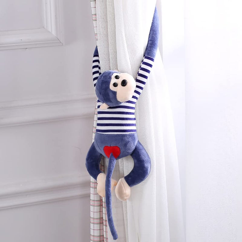LICHENGTAI LICHENGTAI Plush Animal Monkey Cute Long Sleeve Monkey Hanging Gibbon Soft Toy Kids Gift Monkey Hanging Animal Plush Toy Collectible Gift - Image 2