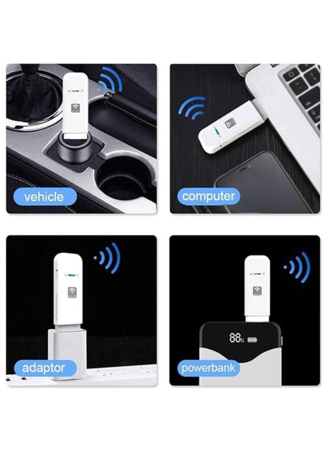 general Portable WiFi Router Portable WiFi, High-Speed 4G Mobile WiFi Hotspot Router, Portable WiFi Adapter for Mobile Phone, Laptop, Desktop Tablet (LDW931-E) - Image 4