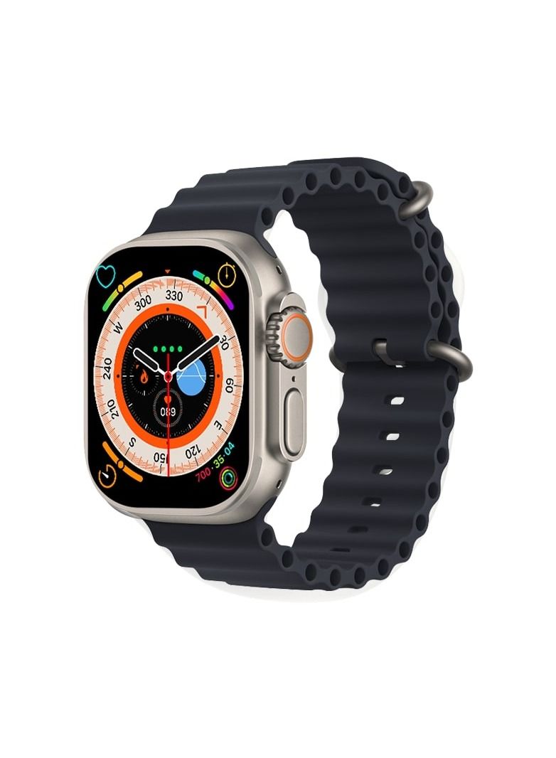 AROAQ Wireless Charging Bracelet And Earphone Ultra Smart Watch Waterproof Heart Rate Blood Pressure Monitor Healthy Life Sport Long Standby IOS Android - Image 1