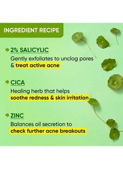 Dot & Key Dot & Key 2% Salicylic Acid + Cica Anti Acne Serum with Zinc | Salicylic Acid Serum for Acne and Dark Spots | Serum for Oily Acne Prone Skin & Sensitive Skin | Oil-Free & Non Comedogenic | 30 ml  - Image 5