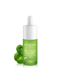 Dot & Key Dot & Key 2% Salicylic Acid + Cica Anti Acne Serum with Zinc | Salicylic Acid Serum for Acne and Dark Spots | Serum for Oily Acne Prone Skin & Sensitive Skin | Oil-Free & Non Comedogenic | 30 ml  - Image 1