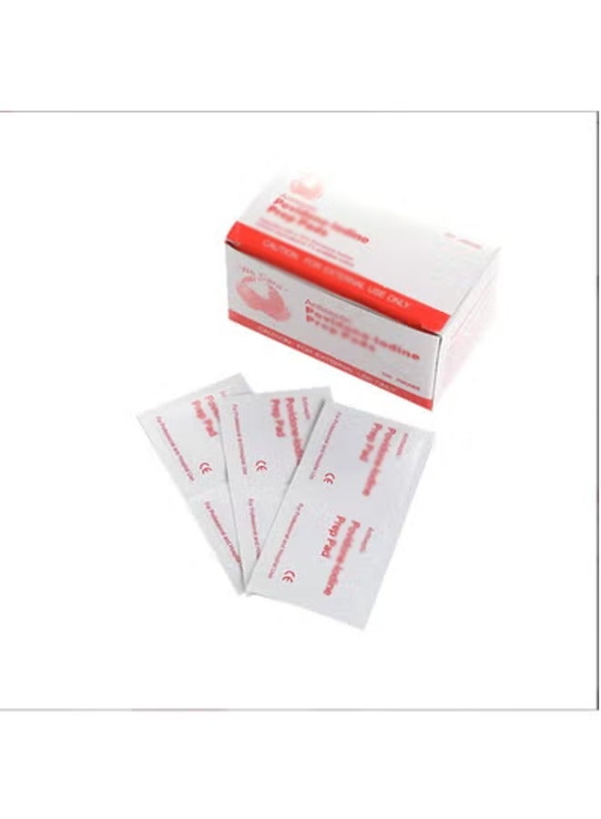 Generic 100-Pack Iodine Prep Pads Boxed English packaging 