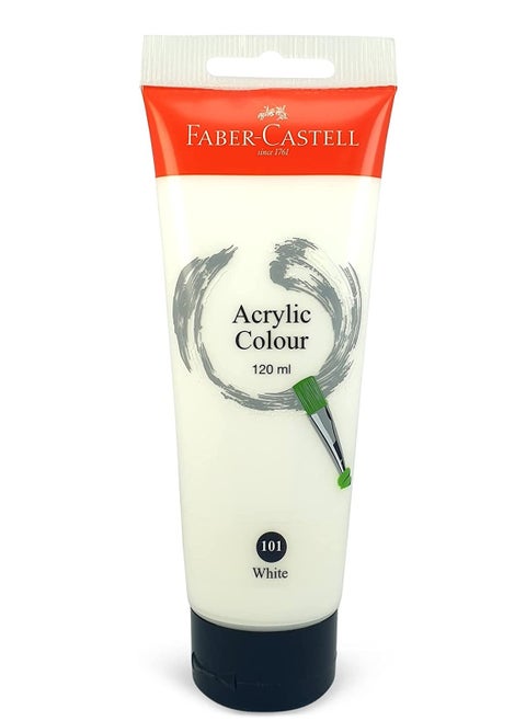 Acrylic Color Paint 120ml White