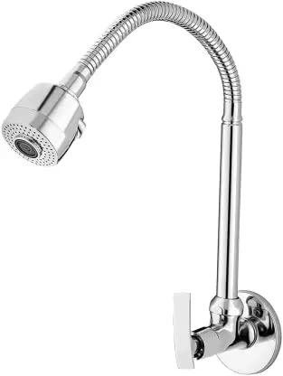 SPAZIO Brass Pulse Kitchen Spout Flexible Sink with Spout Rain Spray and Flange Spout Pulse Sink Cock Pillar Tap Faucet - Image 4