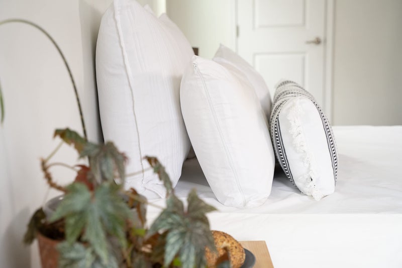 Aller-Ease AllerEase 100% Breathable Cotton Pillow Protector for Sleeping, Queen 30" x 20" - 1 Pack of 2,White - Image 2