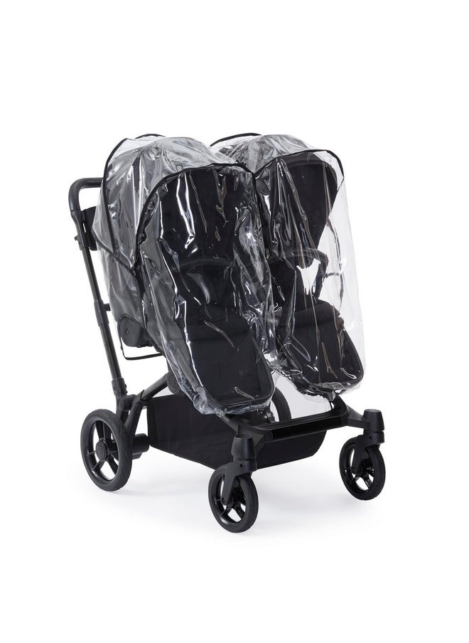 Contours Contours Baby Clear Stroller Rain Cover, Travel Waterproof Weather Shield, Windproof, Protects from Dust and Snow, Baby Stroller Accessory  - Image 1