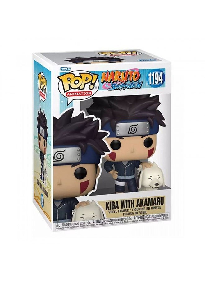 FUNKO POP - Funko Pop Naruto 1194 Kiba with Akamaru - Image 1