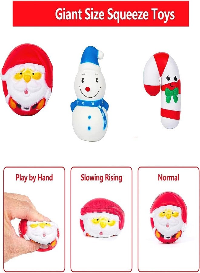 GAOMON 2023 Advent Calendar for Kids, Christmas Countdown Calendar with 24pcs Mochi Squishy Toy Giant Squeeze Toys, Unisex, Multicolor - Image 2