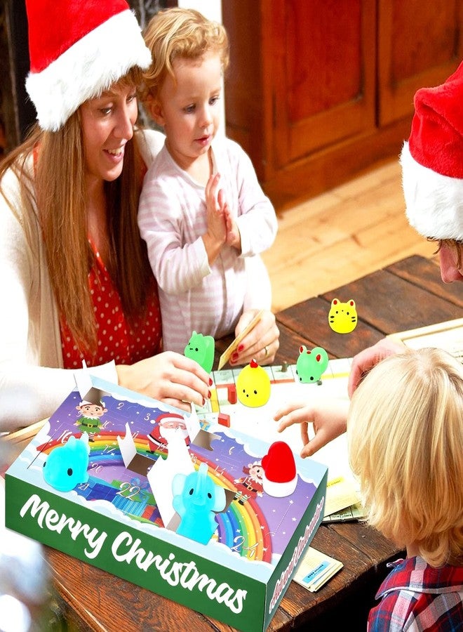 GAOMON 2023 Advent Calendar for Kids, Christmas Countdown Calendar with 24pcs Mochi Squishy Toy Giant Squeeze Toys, Unisex, Multicolor - Image 5