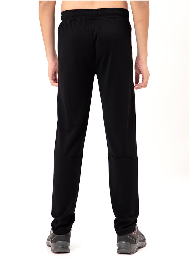 Technosport Solid Drawstring Waist Relaxed Fit Track Pants  - Image 2