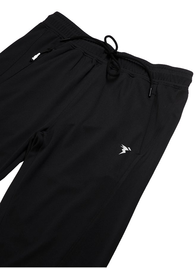 Technosport Solid Drawstring Waist Relaxed Fit Track Pants  - Image 4