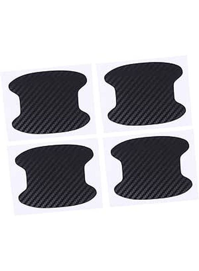 Car Door Handle Scratch Protection Film 4 Pieces Clear Paint Guard Stickers - Image 1
